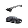 Set bare transversale aluminiu cu prindere in puncte fixe compatibile Mercedes EQE V295 2022-> negre sau argintii Cod: 120101 Kit 202-Dacenergy.ro