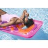 Saltea Gonflabila Plaja Bestway, 188x71 cm, PVC, Fereastra Transparenta, Capacitate Maxima 90 kg, Petec Reparatie Inclus, Varsta 14+,Roz, Culoare: Roz-poza 8-Dacenergy.ro