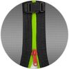 Plasa Protectie Interioara Trambulina Neo-Sport, 404 cm 13ft, 8 Stalpi, Polietilena Rezistenta, Inaltime 180 cm, Intrare Fermoar cu Cleme, Montaj Rapid, Accesoriu Trambulina Gradina, Negru, Diametru: 404 cm-poza 3-Dacenergy.ro