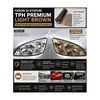 Folie protectie faruri si stopuri TPH Premium Light Brown cu regenerare 60cm x 60cm Cod: TH011-Dacenergy.ro