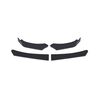 Prelungire bara fata auto universala spoiler 177cm negru lucios 4 piese Cod: UNIV-010-poza 2-Dacenergy.ro