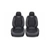 Huse scaune auto universale Premium 9D negre imitatie piele material tip Alcantara Cod: HNG3019-9D-1-poza 2-Dacenergy.ro