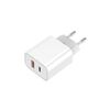 Incarcator retea 30W 3A 1xType-C 1xUSB-A alb Golf Cod: GF-U33-Dacenergy.ro