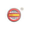 Lampa stop rotunda  camion LED cu semnalizare dinamica 12-24V Cod: SL-5020-Dacenergy.ro