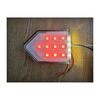 Lampa stop camion DF TRL001 cu sticla TRANSPARENTA LED 12v-poza 3-Dacenergy.ro