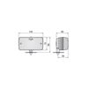 Lampa mers inapoi 1 surub, 140x75 Wesem Cod: LA1.02104-poza 4-Dacenergy.ro