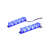 Stroboscoape LED auto 12V lumina portocaliu alb rosu albastru 9x1.5cm Cod: 1529-poza 3-Dacenergy.ro