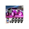 Kit lumini submasina RGB rock light 8 module 12V cu bluetooth Cod: SPT1508C2-8-Dacenergy.ro