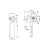 Inchizator oblon dreapta 800 kg pentru remorca sau oblon metalic  Cod: ZB-16-04-poza 2-Dacenergy.ro