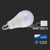 Bec LED Cip SAMSUNG 12W E27 A++ A65 Plastic 4000K COD: 250-poza 2-Dacenergy.ro