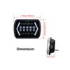 Proiector LED 39W DRL cu 2 faze 12V cu functie de semnalizare Cod: SPT313H4D-poza 4-Dacenergy.ro