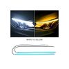 Set banda DRL LED 45 cm cu functie de semnalizare flow lumina alba + semnalizare galbena 12V Cod: SPT451504WAF12-Dacenergy.ro