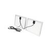 Lampa LED 126x0.5W cu panou solar 25W si baterie 7V/10Ah BK69236-poza 4-Dacenergy.ro