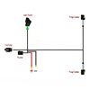 Cablaj pentru proiectoare  H11 cu buton  Cod: W15763-poza 2-Dacenergy.ro
