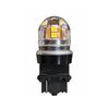 Bec o faza  P27W 3156 15SMD 2835 12V CANBUS  nonpolar 320 lumen Lumina alba Cod: SPT15-3156-W-poza 2-Dacenergy.ro