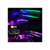 Set lumini ambientale led rgb digital 21 piese cu efect apa curgatoare si aplicatie bluetooth 12v pentru interior auto Cod: HH-22021DIG-poza 4-Dacenergy.ro