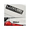 Ornament metalic auto Luxury crom cu negru 7.5x1.5 cm Cod: JST-01-poza 3-Dacenergy.ro