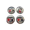 Set ornamente crom pentru capace jante 5cm Cod: LGT-002-poza 2-Dacenergy.ro