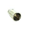 Ornament toba inox Premium, intrare 6.5 cm, lungime 15.5 cm, diametru exterior 7.5 cm Cod: 7657G-poza 2-Dacenergy.ro