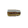 Ornament toba inox Premium, intrare 6.3 cm, lungime 13 cm, diametru exterior 7.5 cm Cod: 7100110-Dacenergy.ro