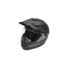 Casca motocross integrala negru mat cu viziera transparenta si ochelari de soare marimea XL Lion Cod: DISTM87-Dacenergy.ro