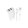 Incarcator retea USB 2.4A cu cablu Type-C Cod: XO-L109C-Dacenergy.ro