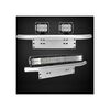 Bullbar aluminiu tip suport numar si proiectoare argintiu Cod: HH-BLB15-poza 2-Dacenergy.ro