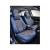 Huse scaune auto universale fractionate 9D Premium fata si spate albastru  gri antracit Cod: HNG1407-2-Dacenergy.ro