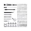 Set surubelnite precizie 115in1 cu 98 biti magnetica trusa reparatii electronice  MIV-poza 4-Dacenergy.ro