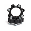 Distantier ATV 30 mm 4x136 centrare 120 cu 8 piulite M12x1.5 set 2 bucati aluminiu forjat negru Cod: DST8009-Dacenergy.ro