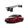 Bare transversale portbagaj auto aluminiu compatibile plafon neted Toyota Corolla E210 Sedan 2018-> argintii sau negre Cod: CB200101 Kit-108-Dacenergy.ro