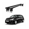 Set bare transversale aluminiu cu prindere in puncte fixe compatibile Citroen C4 2004-2010 negre sau argintii Cod: 120101 Kit 201-poza 2-Dacenergy.ro
