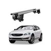 Bare transversale portbagaj auto aluminiu compatibile plafon neted Volvo V60 Cross Country 2011-2018 argintii sau negre Cod: CB200101 Kit-104-Dacenergy.ro