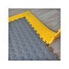 Margine pardoseala modulara PVC pentru garaj galben 500 x 100 x 6 mm Cod: MPM03-poza 2-Dacenergy.ro