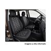 Huse scaune auto compatibile Dacia Sandero Stepway II 2019-> spatar bancheta fractionat Premium Imitatie Piele Romb-Dacenergy.ro