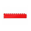 Margine pardoseala modulara PVC pentru garaj rosu 500 x 100 x 6 mm Cod: MPM04-Dacenergy.ro