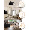 Panou radiant cu infrarosu Berdsen, 600 W, incalzitor electric perete, tavan sau picioare, Carbon Crystal Far Infrared, caldura in 5 minute, fara uscarea aerului, silentios, buton ON/OFF, protectie supraincalzire, cablu 1,5 m, 90 x 50 x 1,2 cm, Negru-poza 7-Dacenergy.ro