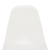 Scaun bar DacEnergy©, structura din lemn de fag si metal, sezut si spatar din plastic alb, fix, 54 x 54 x 108 cm-poza 8-Dacenergy.ro