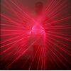 Manusi cu laser LED DacEnergy©, pentru petrecere, dans, festival, club, unisex, culoare rosu-poza 2-Dacenergy.ro