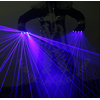 Manusi cu laser LED DacEnergy©, pentru petrecere, dans, festival, club, unisex, culoare albastru-poza 8-Dacenergy.ro