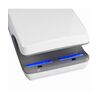 Uscator de maini vertical DacEnergy©, realizat din ABS, filtru HEPA, 1550 W, antifoc, alb, 54x32x18 cm-poza 3-Dacenergy.ro