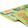 Covor cu print digital pentru copii DacEnergy©, 100% poliester/spuma/pasla, model oras, 150x100 cm, multicolor-poza 3-Dacenergy.ro