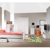 Covor cu print digital pentru copii DacEnergy©, 100% poliester/spuma/pasla, model oras, 150x100 cm, multicolor-poza 4-Dacenergy.ro