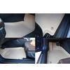 Set covoare cauciuc stil tavita DacEnergy©, compatibil Audi A4 B9, dupa anul 2015, bej-poza 2-Dacenergy.ro