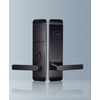 Incuietoare inteligenta DacEnergy©, pentru hotel, apartament, Airbnb, material aluminiu, deblocare Aplicatie TTHotel / Card RFID / Cheie, culoare negru-poza 3-Dacenergy.ro