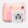 Camera foto/video pentru copii DacEnergy©, camera duala, ecran color IPS de 2,4 inch, rezolutie foto 12 MP, filtru creativ, imprimare portabila, culoare roz, Culoare: Roz-poza 5-Dacenergy.ro