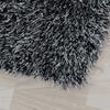 Covor DacEnergy©, poliester 100%,  model simplu, uni, alb si negru, 80 x 150 cm-poza 5-Dacenergy.ro