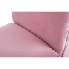 Banca DacEnergy©, cadru din lemn si material textil catifea, 100 x 30 x 56 cm, confortabila, roz si negru-poza 10-Dacenergy.ro
