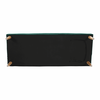 Canapea DacEnergy©, extensibila, design simplu, 3 locuri, sezut din burete, 178 x 68 x 66 cm, verde smarald-poza 9-Dacenergy.ro
