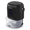 Dezumidificator , rezervor detasabil 1000 ml, alimentare 220 - 240 V, capacitate mare 400 ml/ 24h, 34 dB, 22,5W, tehnologia Peltier, mod de noapte, negru, Capacitate dezumificare zilnica	: 400 ml, Culoare: Negru-poza 2-Dacenergy.ro